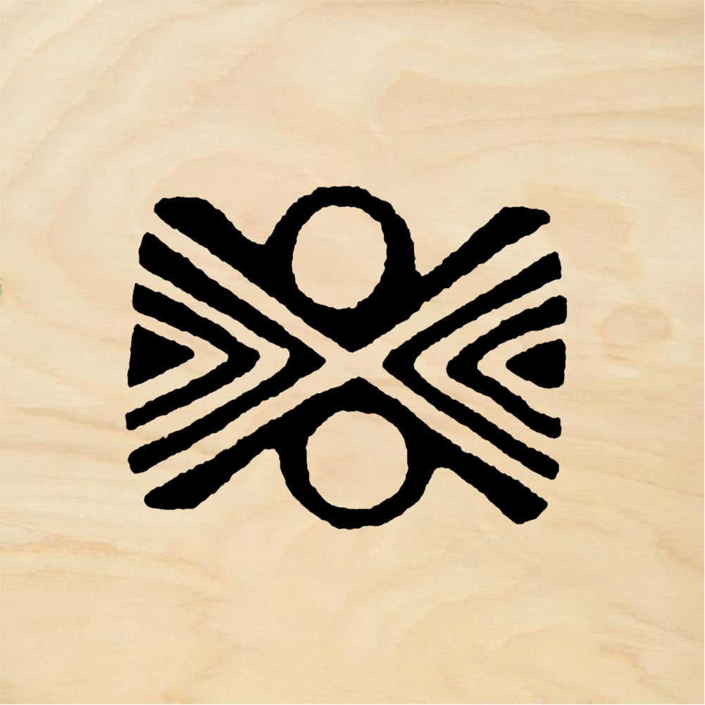 StampaFe VOOV Symmetrical Geometric Motif Rubber Art Stamp