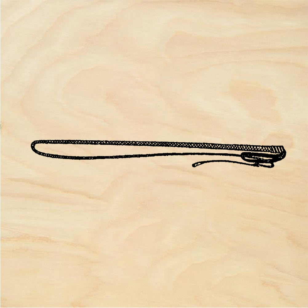 StampaFe Whip - Rubber Stamp 1.75 x 0.5