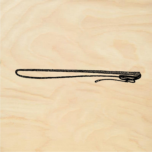 StampaFe Whip - Rubber Stamp 1.75 x 0.5