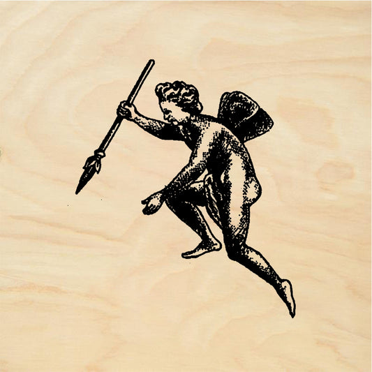 StampaFe Cupid naked - Rubber Stamp 1.5 x 1.25