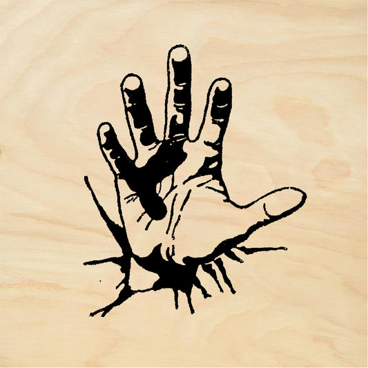 StampaFe Break through hand Breakthrough Hand - Rubber Stamp 1.75 x 1.5
