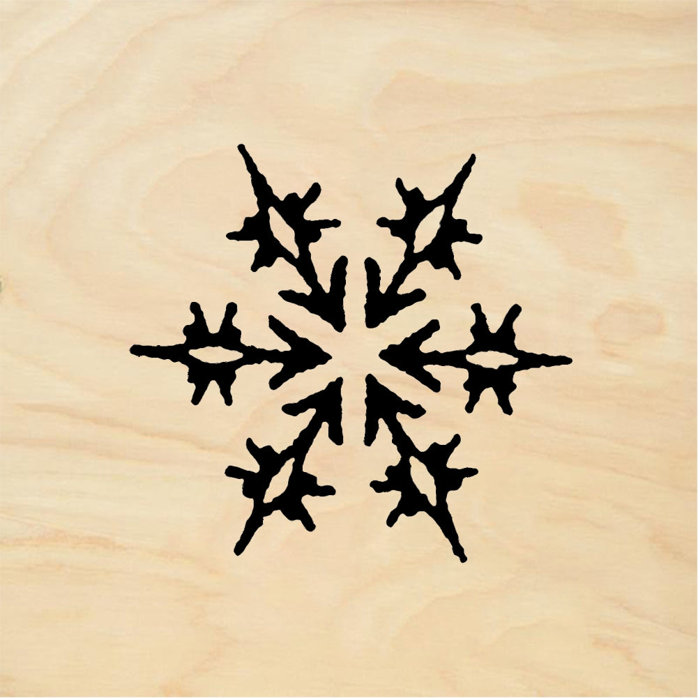 StampaFe Snowflake #1 Snowflake One - Rubber Stamp 1 x 1