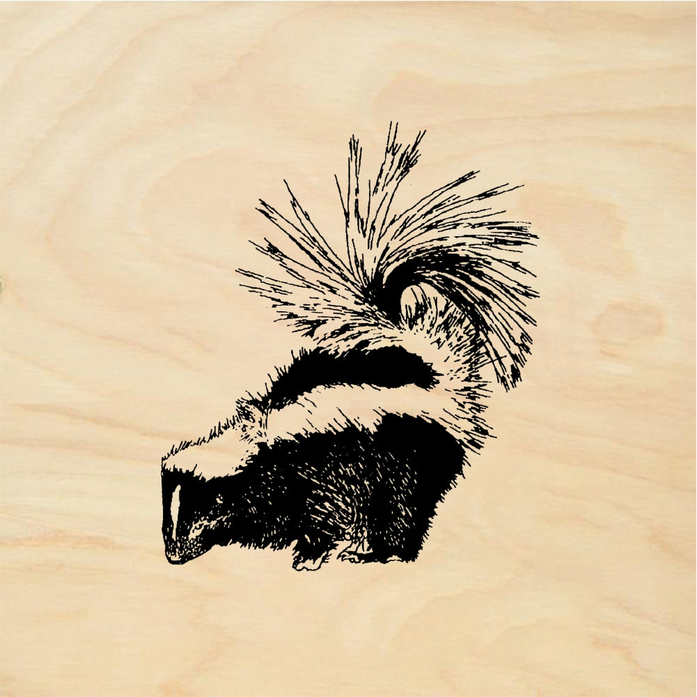 StampaFe Skunk - Rubber Stamp 1.5 x 1.25