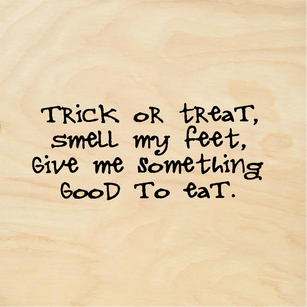 StampaFe TRICK OR TREAT - Rubber Stamp 1.5 x 0.75