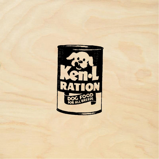 StampaFe Dog food Ken L Ration - Rubber Stamp 1.25 x 1.25