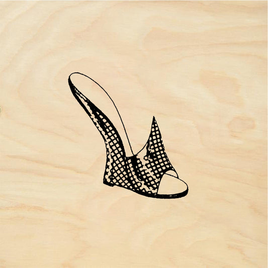 StampaFe High heel #3, Small - Rubber Stamp 1.25 x 1