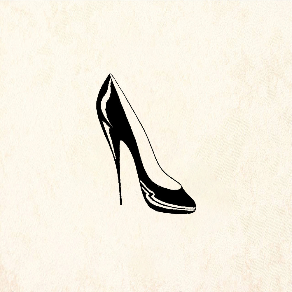 StampaFe High heel #1, small - Rubber Stamp 1.25 x 0.75