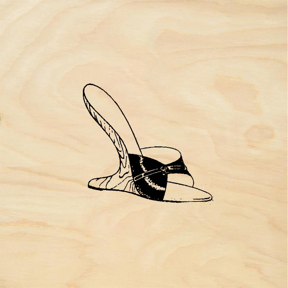 StampaFe High heel #2, small - Rubber Stamp 1.5 x 1