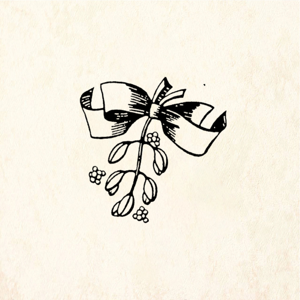 StampaFe Mistletoe - Rubber Stamp 1 x 1.25