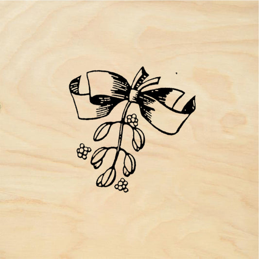 StampaFe Mistletoe - Rubber Stamp 1 x 1.25