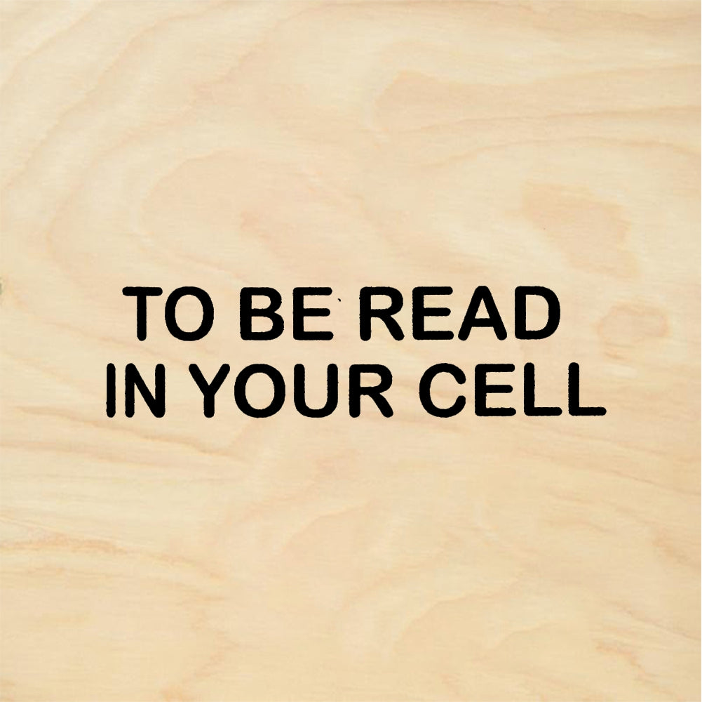 StampaFe TO BE READ IN YOUR CELL Read In Cell - Rubber Stamp 2 x 0.75