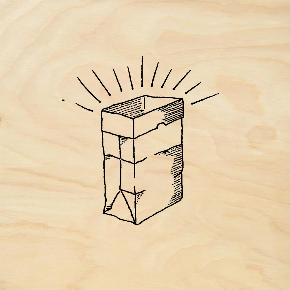 StampaFe Luminaria, sm. Small Luminaria - Rubber Stamp 1 x 1.25