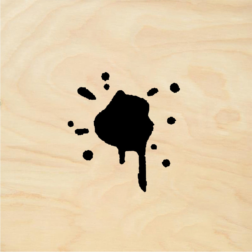 StampaFe Little splat - Rubber Stamp 1 x 0.75