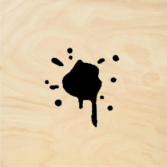 StampaFe Little splat - Rubber Stamp 1 x 0.75