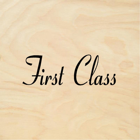 StampaFe First Class - Rubber Stamp 1.5 x 0.75