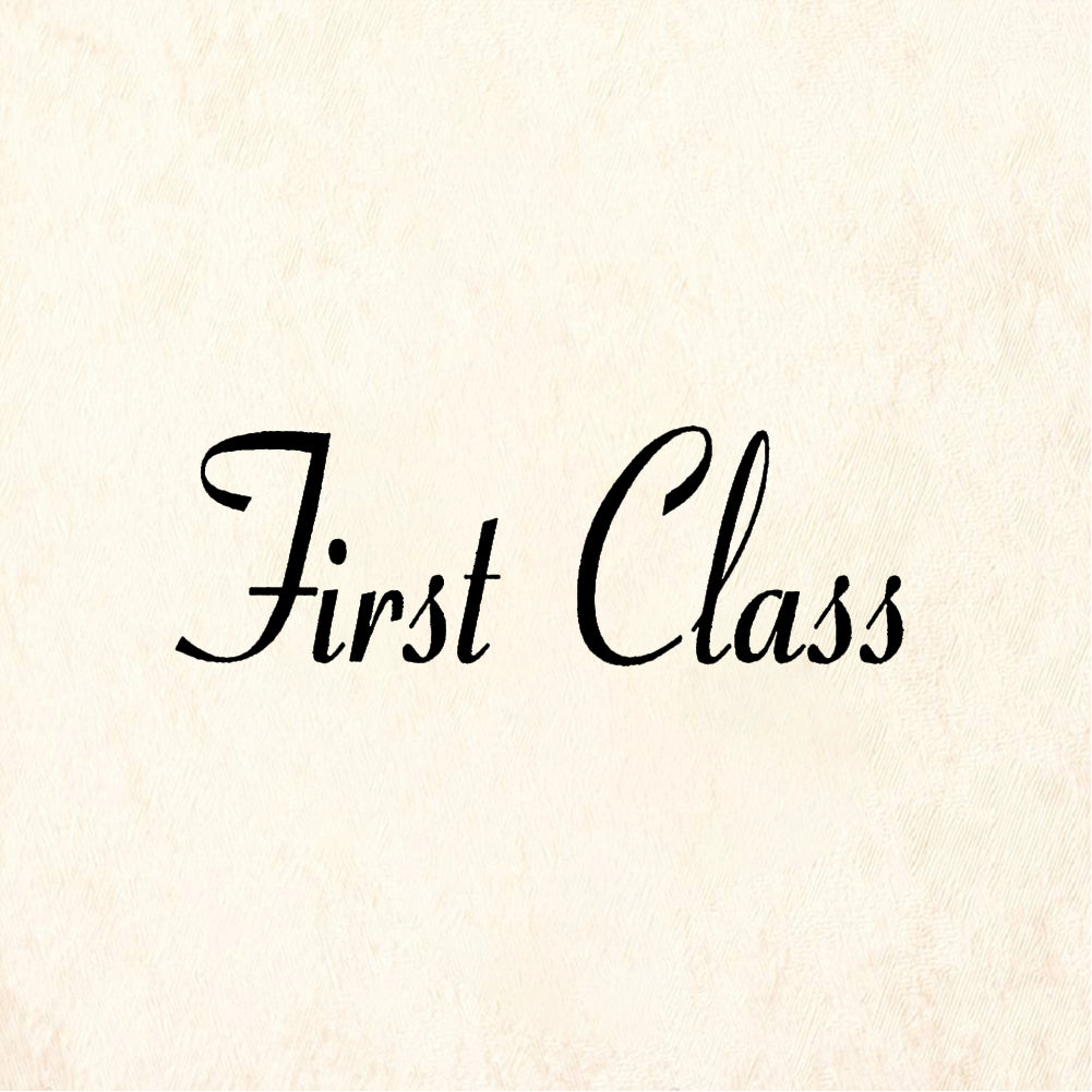 StampaFe First Class - Rubber Stamp 1.5 x 0.75
