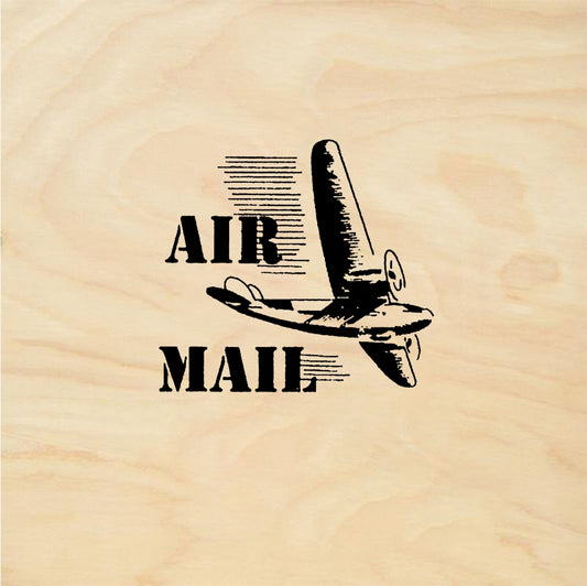 StampaFe AIR MAIL - Rubber Stamp 1.5 x 0.75