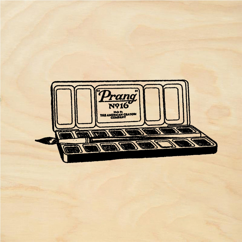 StampaFe Paint box Prang Paint Box - Rubber Stamp 1.75 x 1