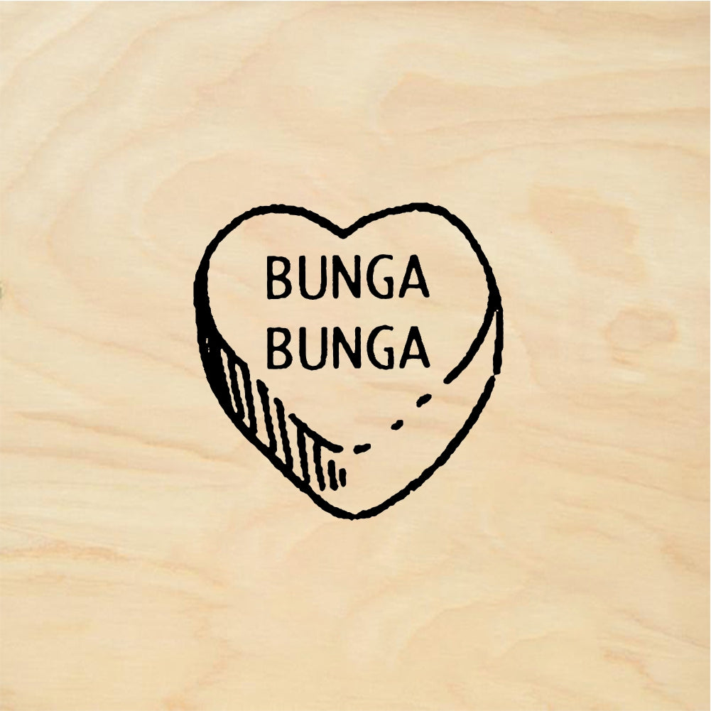 StampaFe BUNGA BUNGA Bunga - Rubber Stamp 1 x 0.25