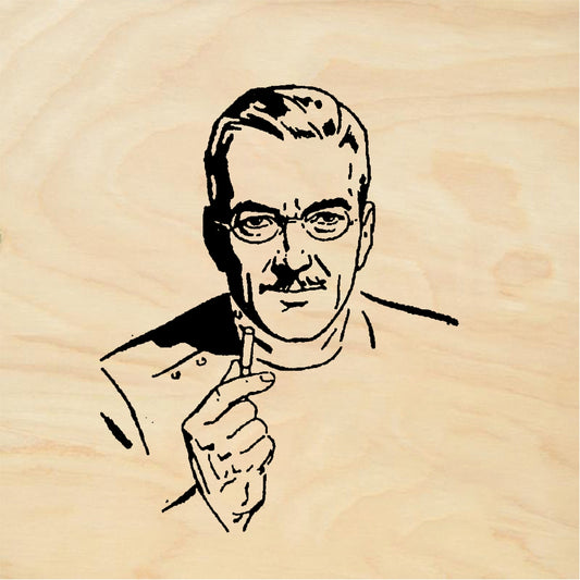 StampaFe Demanding doctor - Rubber Stamp 1.5 x 1