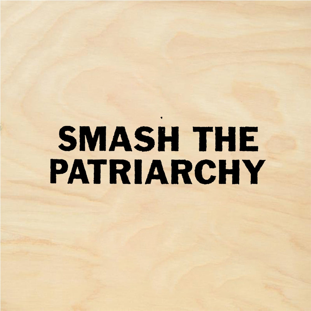 StampaFe SMASH THE PATRIARCHY Smash Patriarchy - Rubber Stamp 1.5 x 0.5