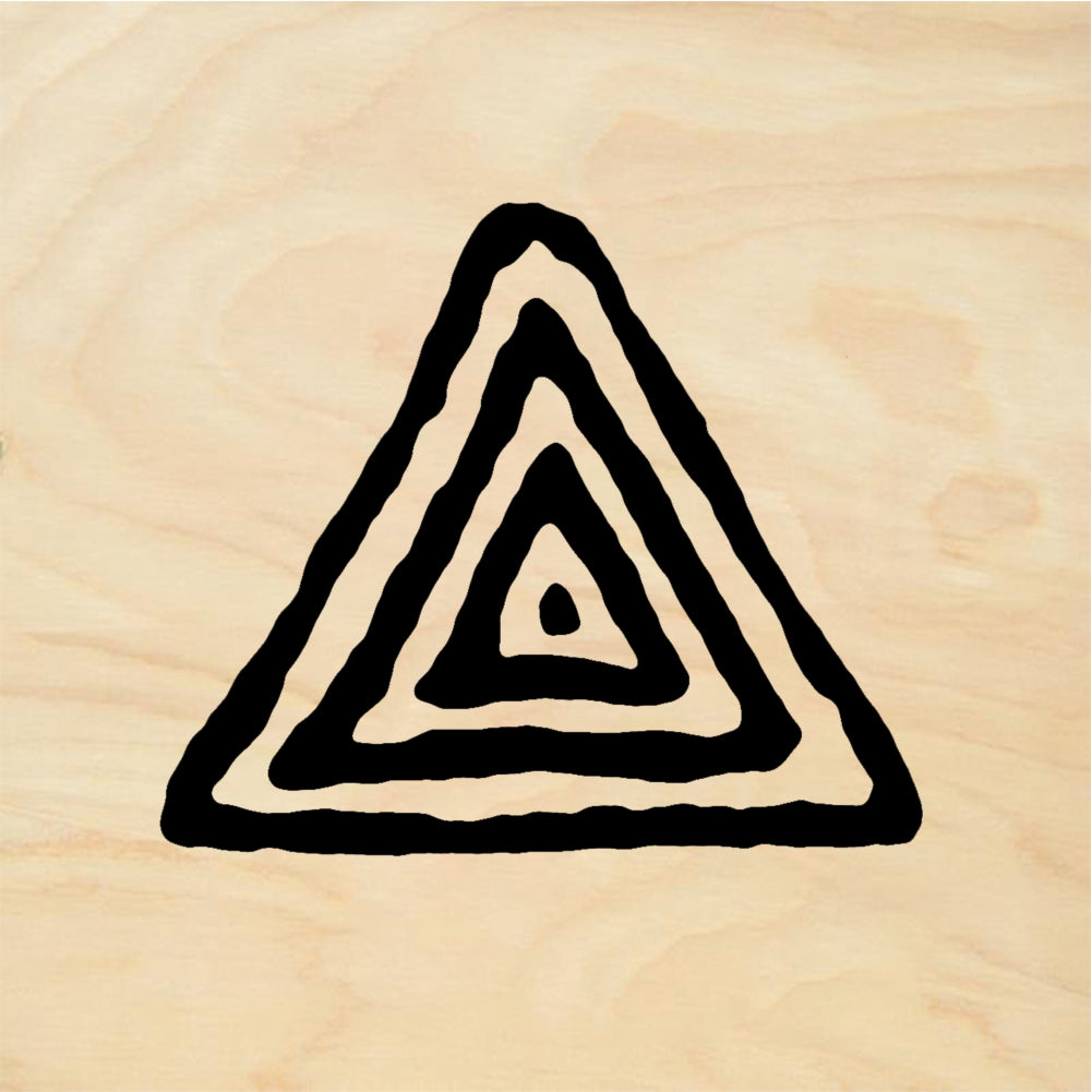 StampaFe Little Tucson Southwest Desert Scene Rubber Art Stamp
