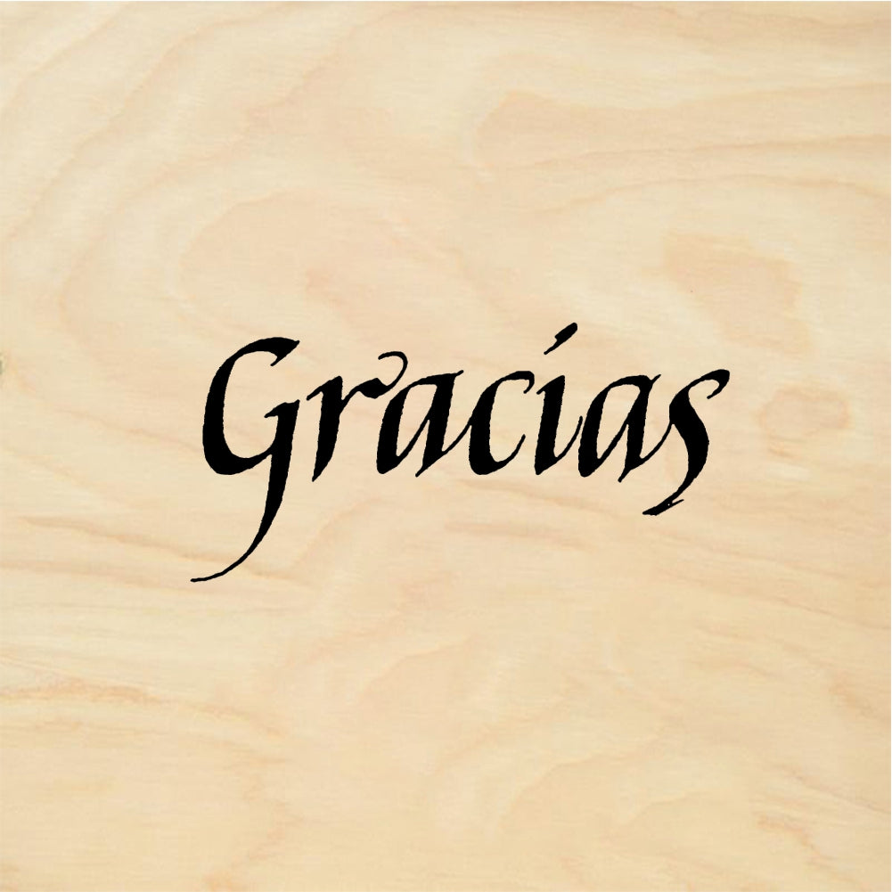 StampaFe Gracias - Rubber Stamp 1.75 x 0.5