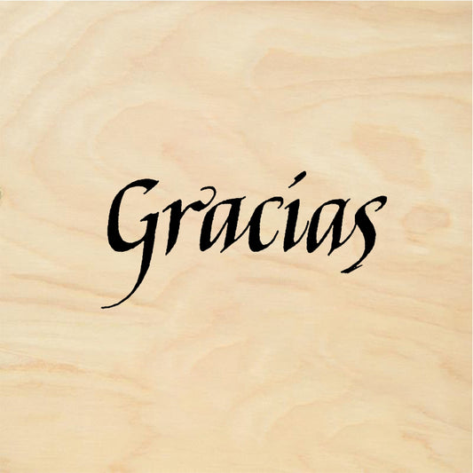 StampaFe Gracias - Rubber Stamp 1.75 x 0.5