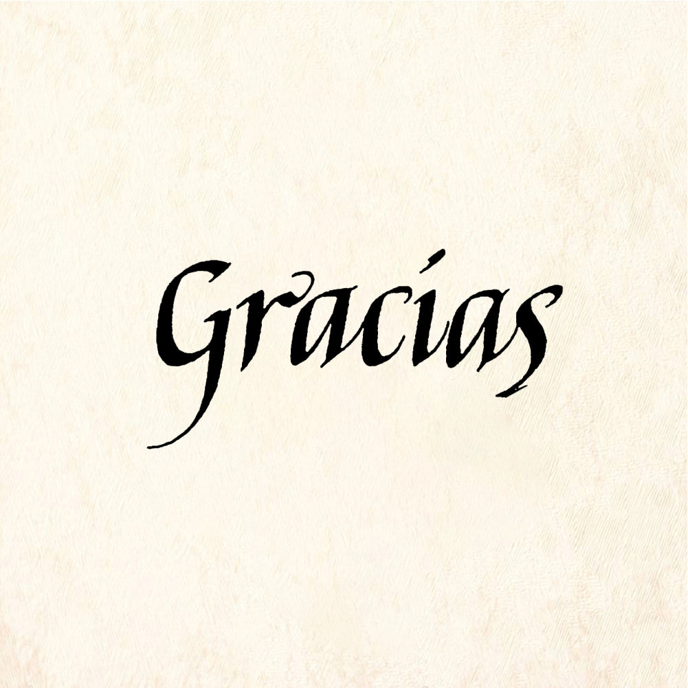 StampaFe Gracias - Rubber Stamp 1.75 x 0.5