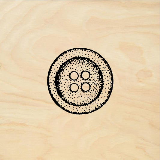 StampaFe Button - Rubber Stamp 0.75 x 0.75