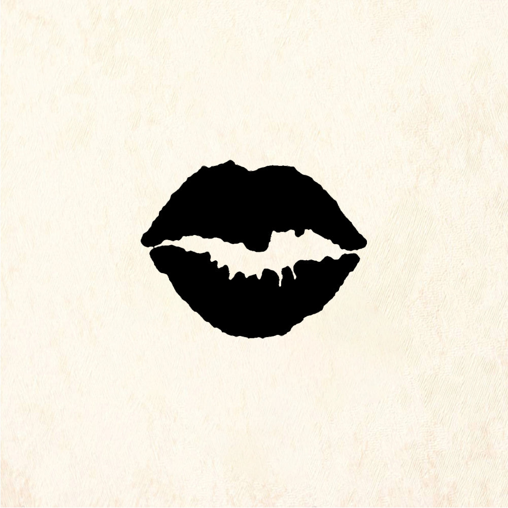 StampaFe Little lips - Rubber Stamp 1.25 x 0.5