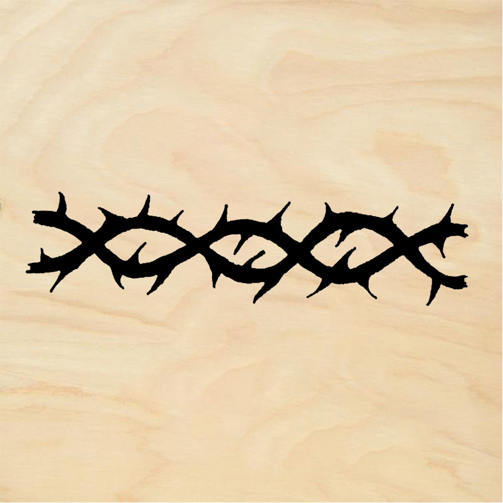 StampaFe Thorny Vine Border Rubber Art Stamp