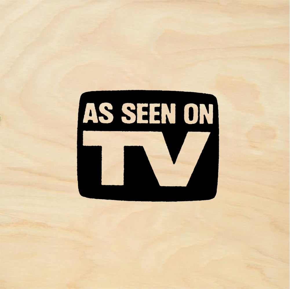 StampaFe AS SEEN ON TV - Rubber Stamp 1.25 x 1.25