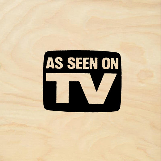 StampaFe AS SEEN ON TV - Rubber Stamp 1.25 x 1.25