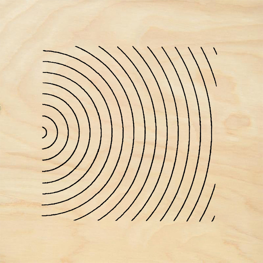 StampaFe Bamboo set (4 stamps) Bamboo Stalk Set - Rubber Stamp 2.25 x 1.25
