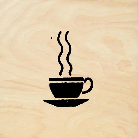 StampaFe Cuppa Coffee Cup - Rubber Stamp 1 x 0.75