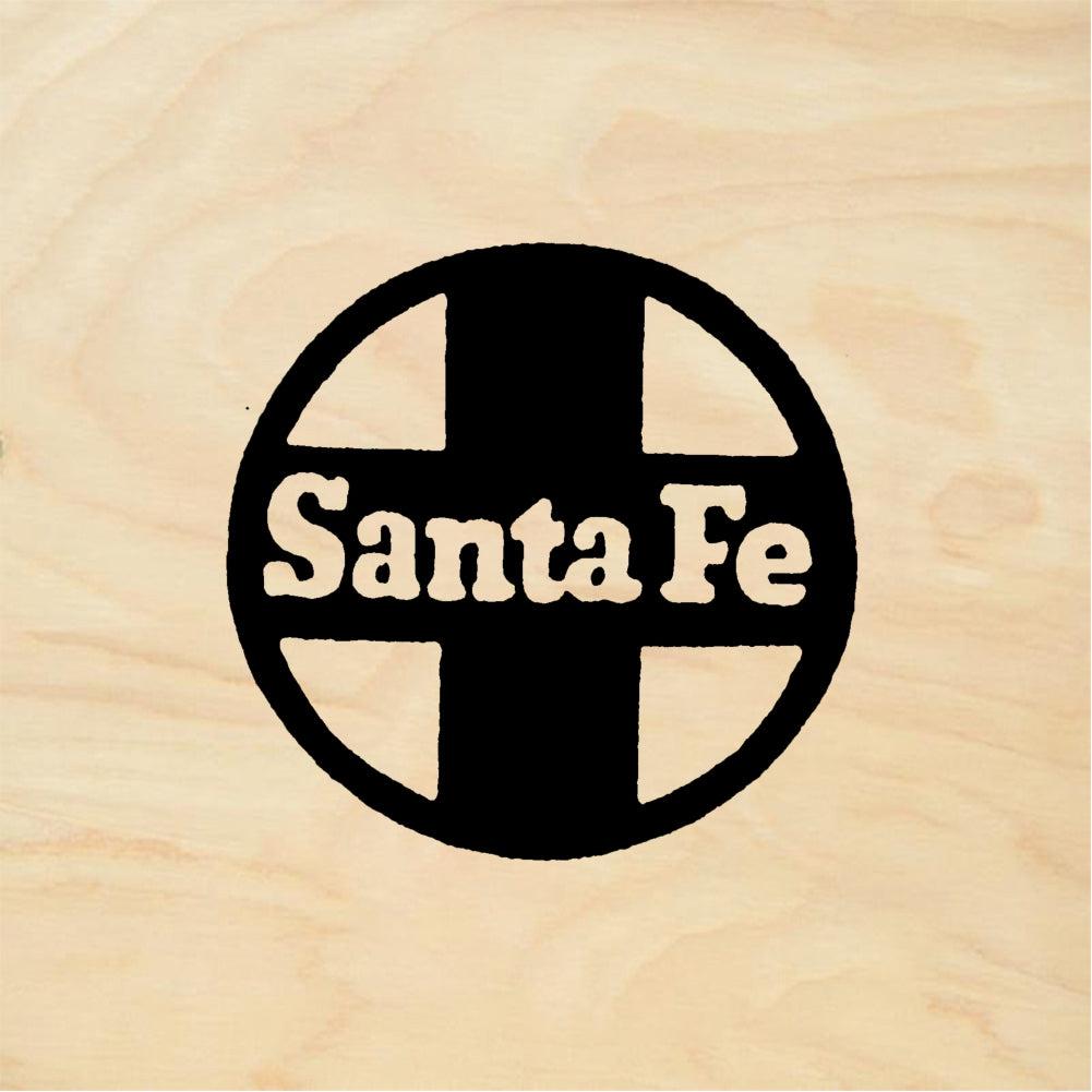 StampaFe Santa Fe Railroad Rubber Art Stamp