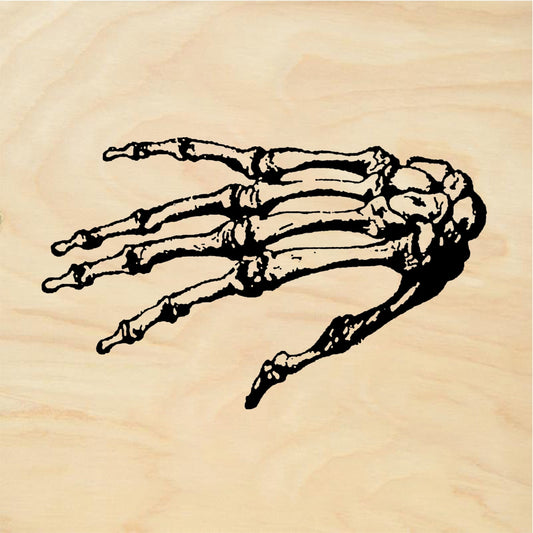 StampaFe Skeleton Rubber Stamp 1.75 x 1