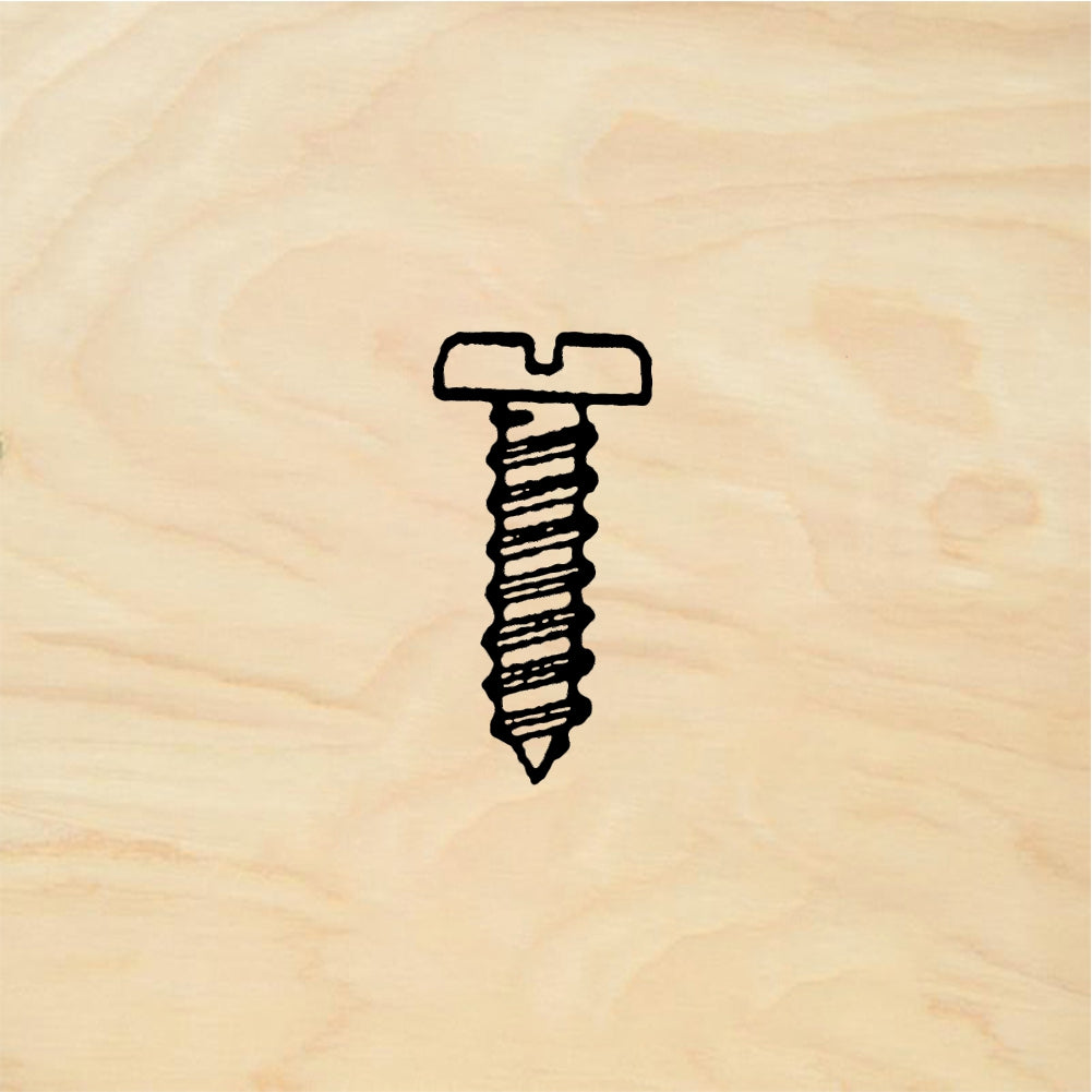 StampaFe Tiny screw - Rubber Stamp 0.5 x 0.5