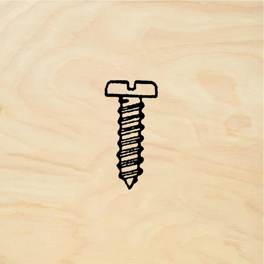StampaFe Tiny screw - Rubber Stamp 0.5 x 0.5