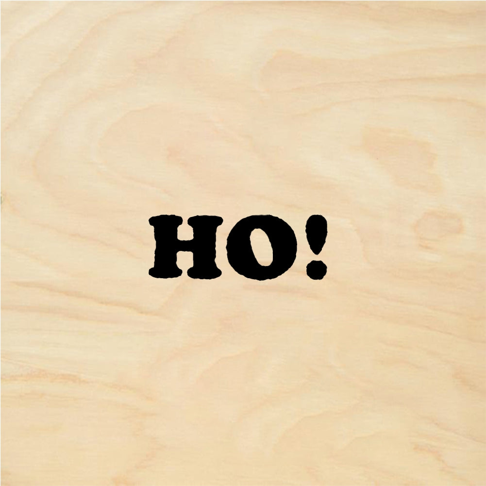 StampaFe HO! Ho - Rubber Stamp 0.5 x 0.25