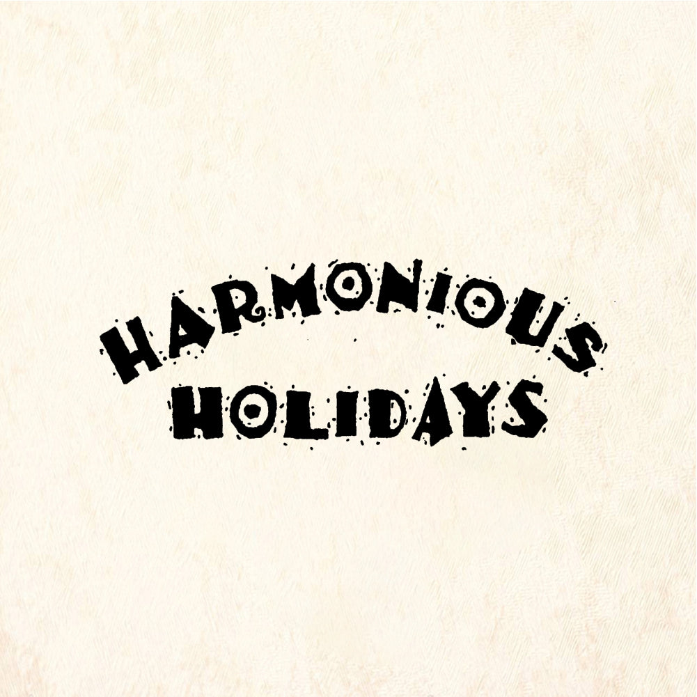 StampaFe HARMONIOUS HOLIDAYS - Rubber Stamp 2.25 x 1.25