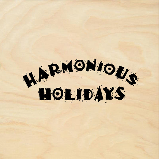 StampaFe HARMONIOUS HOLIDAYS - Rubber Stamp 2.25 x 1.25