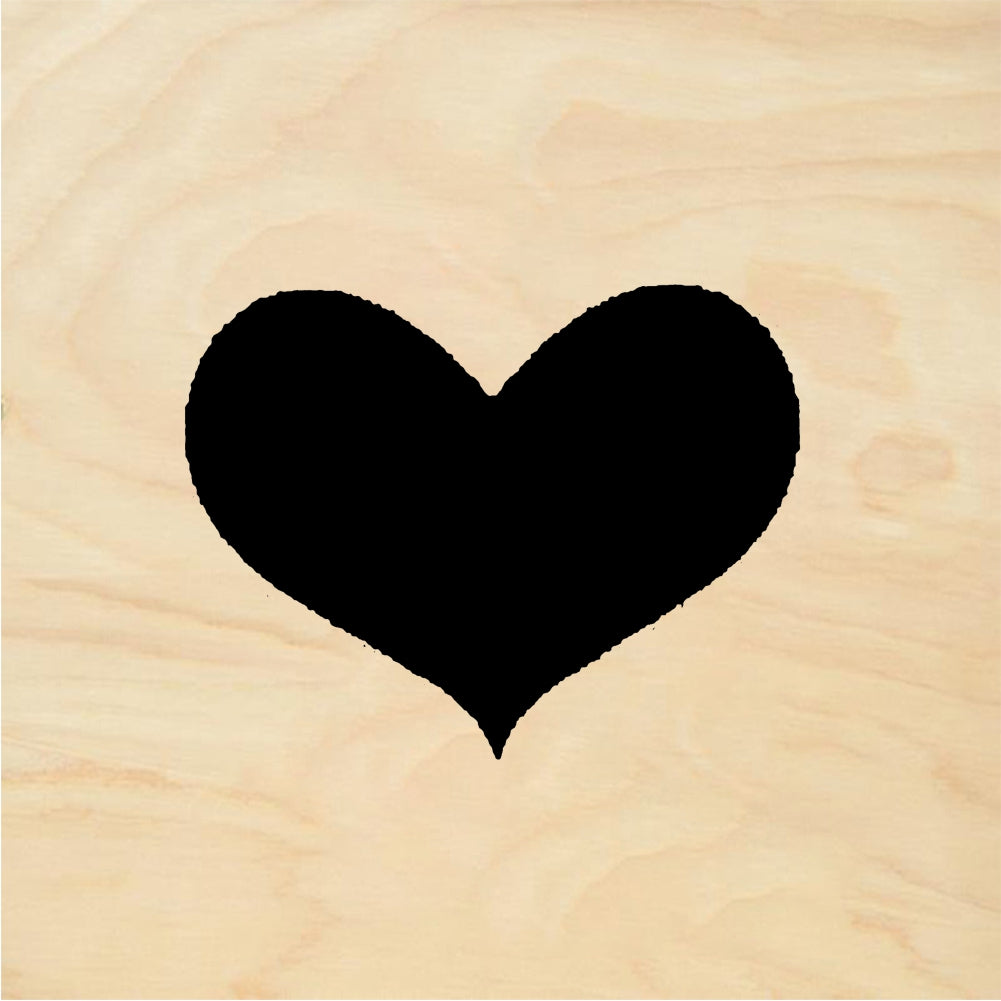StampaFe BE MINE Heart Candy - Rubber Stamp 0.5 x 0.75