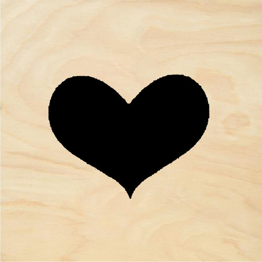 StampaFe BE MINE Heart Candy - Rubber Stamp 0.5 x 0.75