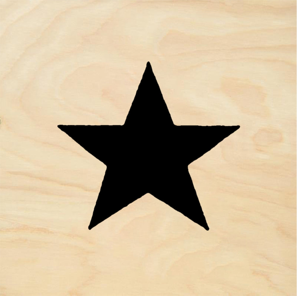 StampaFe Teeny star - Rubber Stamp 0.5 x 0.5