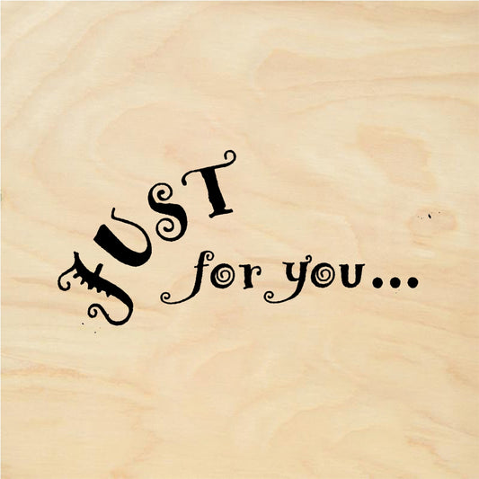 StampaFe JUST for you - Rubber Stamp 1.5 x 1