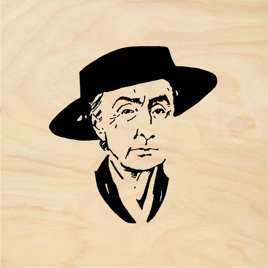StampaFe NO Georgia OKeeffe - Rubber Stamp 1.25 x 2