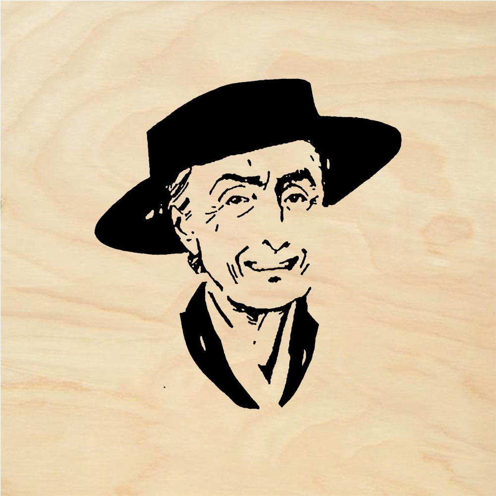 StampaFe YES Georgia OKeeffe - Rubber Stamp 1.25 x 2