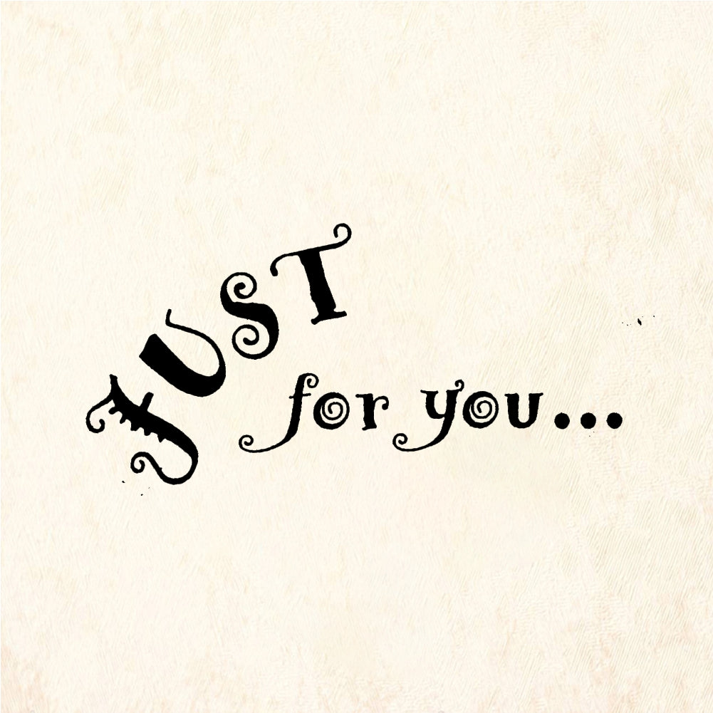StampaFe JUST for you - Rubber Stamp 1.5 x 1